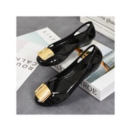 NEW ARRIVAL JELLY SHOES OL WOMEN LADY CASUAL (# METAL SHOES)