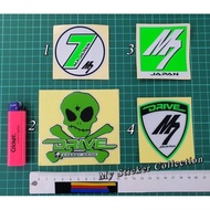 M7 Drive / Energy Drink / M7 Japan Sticker Cutting Overlapping Fluorescent & Reflective #m7 #japan #
