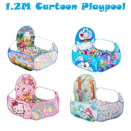 Ready Stock Baby Ocean Ball Playball Pool Pit Pop Up Playtent for Kids castle Swim Pool Ocean Ball C