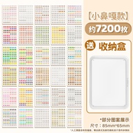 Mini Sticker Book Cute Cartoon High Aesthetic Value Guka Decorative Stickers Waterproof Small Patter