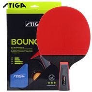 YQ44 STIGAStiga Stiga Table Tennis Rackets Shakehand Grip Long Handle 4Star Four-Star Pure Wood Table Tennis Racket Atta