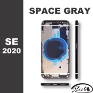Full Housing For iPhone SE 2020 SE2 Back Glass Battery Cover Middle Frame Chassis Assembly Replaceme