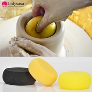 Ladysasa 5pcs Pottery Round Sponge Water Absorbent Sponge Sculpture Ceramics Modeling Tool Cleaning 