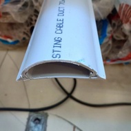 KABEL DUCT LANTAI 70X20 ALBION / DUCT OVAL SETENGAH LINGKARAN