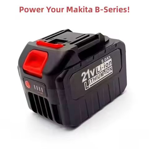 21V3AH6AH9AH rechargeable lithium-ion battery for Makita 18V/21V B series electric tools, chainsaw, 
