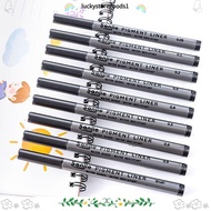 LUCKYSTOREGOODS 9Pcs/Set Sketch Pens, Writing/Painting/Sketch Fine Point Art Pens,  Multiliner Art S