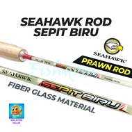FISHDOM SEAHAWK SEPIT BIRU ULTRA LIGHT PANCING IKAN UDANG SPINNG FISHING ROD