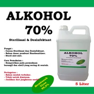70% Alcohol 5 liters Sterilization Alcohol/ Disinfectant Alcohol/