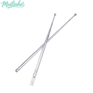 mu 17/25cm 5 Section Metal Full-Channel Am Fm Radio Antenna Telescopic Antenna Rotating Antenna Aeri