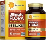 Renew Life Adult Probiotic - Ultimate Flora Everyday Probiotic Supplement for Men & Women - Shelf St
