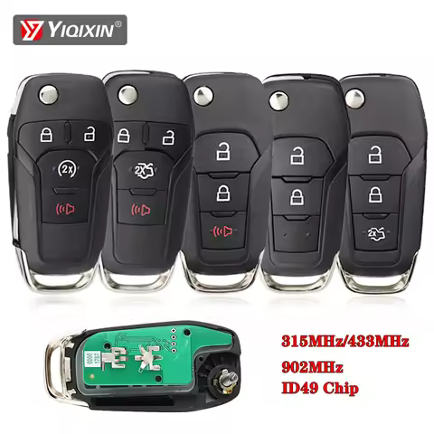 315/433/902Mhz Remote Car Key For Ford Escort Fusion Mk2 Mk7 Explorer Transit Ranger Galaxy S-Max KA