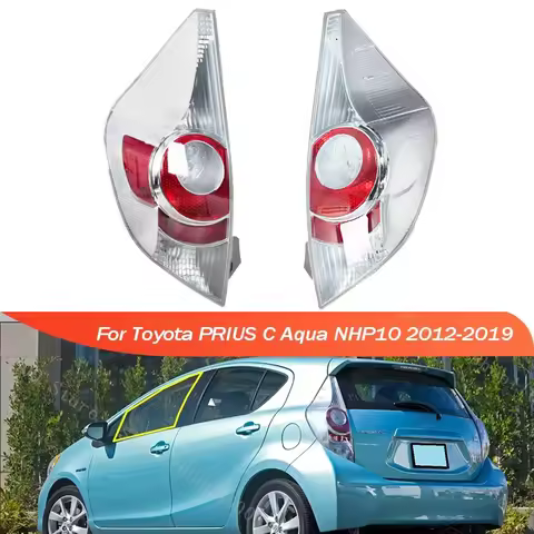Tail Light For Toyota Prius C Aqua NHP10 2012 2013 2014-2018 2019 Rear Bumper Brake Parking Stop Rev