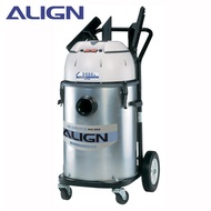 【ALIGN亞拓】雙渦輪工業用乾濕兩用吸塵器(60公升集塵桶)AVC-2260