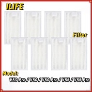 Hepa Filter For ILIFE V5S Pro / V50 / V50 Pro / V55 / V55 Pro Robot Vacuum Replacement Spare Parts A