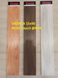 Granit 15x90 Motif Kayu VICENZA TERLENGKAP