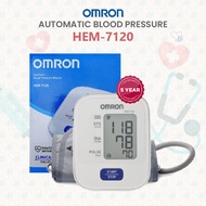 [5 Years Local Warranty] OMRON HEM 7120 Blood Pressure Monitor - Home use Basic Upper Arm BPM Healthcare HEM7120 Authorised SG Local Seller