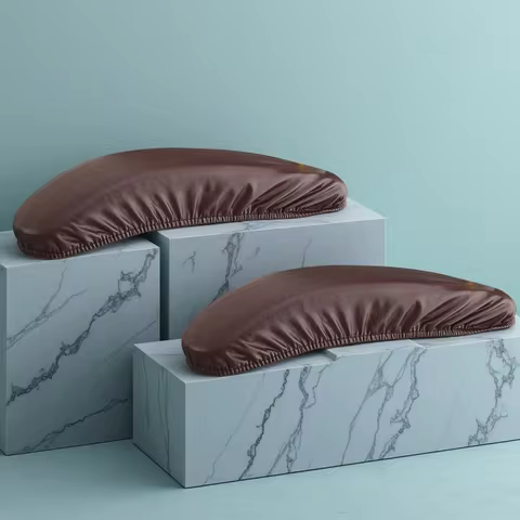 Chair Grip Gloves Computer Chair Arm Cover Solid Color Elastic Leather Chair Armrest Cover Slipcover