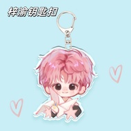 ✨Ziyu Reverse Q Version Cute Things Appearance Super Acrylic Keychain Support Peripheral Gifts 25.8.