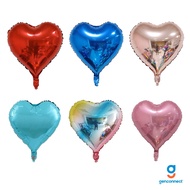 (SG Seller In Stock Balloon) Foil Heart Shape Balloons 18 inch for Proposal Party Wedding Decoration