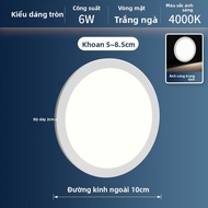 SAINAHEPAN | Đèn LED Âm Trần Mỏng Điều Chỉnh Độ Sáng 15W 21W