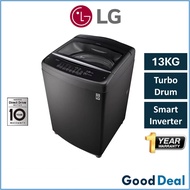 LG T2313VSABE 13KG Top Load Smart Inverter Washing Machine Mesin Basuh