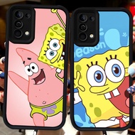 Black Casing for OPPO Reno 4 Find X3 5 5F 5K 6 5Z 6Z Lite 5G H73 SpongeBob