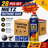 28PCS 1CARTON NIETZ Butane Gas Cartridge 230G
