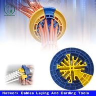[Chicnest] Network Carding Device Cableb Fireproof ABS Plastic Generic Cabling Category 5 And 6 Netw