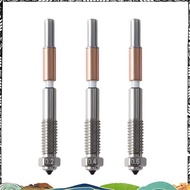 Bimetal Nozzle 0.2/0.4/0.6mm,Nozzle Replacement for QIDI Q2 Q2c 3D Printer, for PLA, PETG, ABS, ASA,