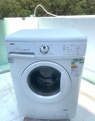 金章 前置式洗衣機 (6kg, 800轉/分鐘) ZWS588 可櫃底/嵌入式安裝 二手電器 大減價 香港網店 香港二手 雪櫃 包送貨安裝 雪櫃 貨到付款