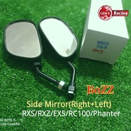 【LEFT & RIGHT】Side Mirror RXS / RXZ / EX5 / RC100 / Suzuki Phanter Set Mirror Cermin Sisi