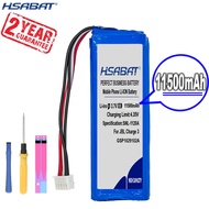 มาใหม่ [HSABAT] แบตเตอรี่ GSPA 11500MAh สำหรับ JBL รุ่น Charge 3 2016ชาร์จ3ตรวจสอบสถานที่สายไฟสีแดงจำนวน2ก้อน