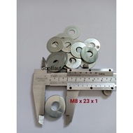 12 m8 PlateRing 23mm Width Washer 8mm 100pcs