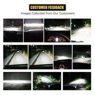 หลอดไฟหน้ารถยนต์8000Lm Led H4 1คู่สําหรับ Mazda Bt-50ปี2011-2017ปลั๊กแอนด์เพลย์