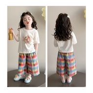 LEO.MAN 2-Piece Set For Girls Slip-On Style Elastic Waist Model A1188