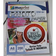 A6 Blueprint Photo Paper Size 4R