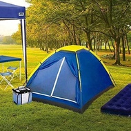 4-Person Igloo Camping Tent - Waterproof Camping Tent - Camping Tent Khemah Camping Igloo 4 Orang - 