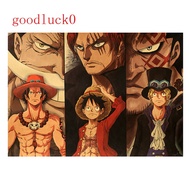 Goodluck Anime Movie ONE PIECE Poster Vintage Comic Cute Decoration Painting Kraft Paper