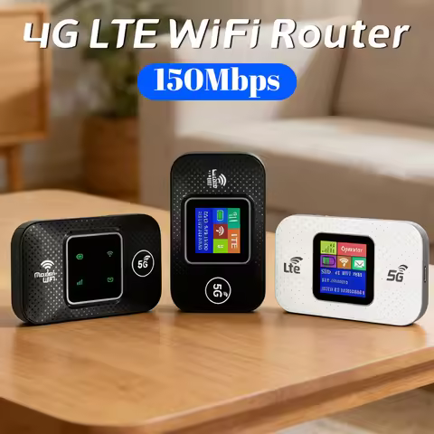4G LTE Wireless WiFi Router Portable WiFi Device Qualcomm MSM8916 Chip Smart WiFi Router Plug Play P