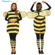 EPOCH Halloween Bee Costumes, Cloth Antennae Headband Holiday Party Bee Dress, Play Props Festival C