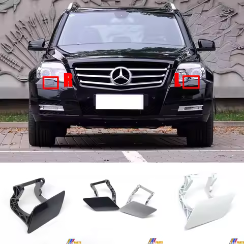 Fit 08-12 Mercedes-Benz GLK W204 X204 200 220 250 280 300 350 Headlight Washer Cover A2048600108 A20