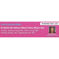 [Radiology Video] ARRS 2025 Symposium: BI-RADS 6th Edition: What's New, What's Not [FRCR][Woman/brea