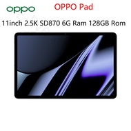 OPPO Pad 11 inch Tablet 8GB Ram 128GB/256GB Rom 2560*1600 120Hz  Snapdragon 870  WIFI 6  8360mAh