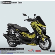 DECAL STICKER N MAX ABSURD YELLOW