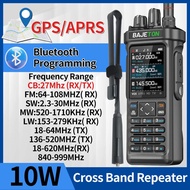 BAJETON BJ-9000 Walkie Talkie CB/SSB/RX/HF Receiver with GPS APRS 10W Bluetooth Phone Programming Sa