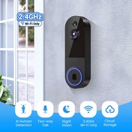 Video Doorbell Remote Viewing Camera Monitoring Home Smart Home Camera Wireless Doorbell