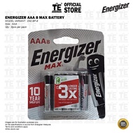 ENERGIZER AAA 8 MAX BATTERY 8PCS PER PACK ( E92 BP-8 )