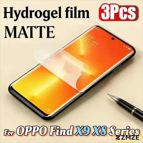 3 Pack Frosted TPU Hydrogel Films for OPPO Find X9 X9S Pro Anti Fingerprint Protectivel Film For OPP