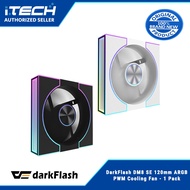 DarkFlash DM8 SE 120mm ARGB PWM Cooling Fan - 1 Pack