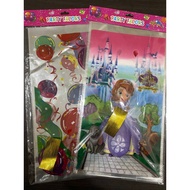 Birthday Plastic 10 pcs 23x42 (m)